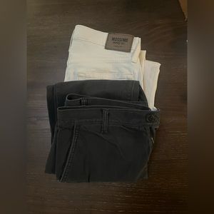 Men's Medium khaki pants bundle! 2 for 9!